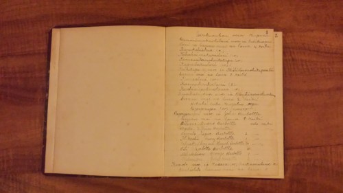 Mary P.Bannister Lucasʻs Handwritten Geneaology